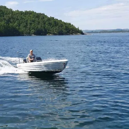 Fjordhytte-33 Suednorwegen, Motorboot Mietbar Tau